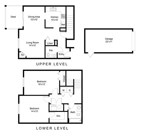 4542 Villa Parkway 2-3 Beds Townhouse, Affordable for Rent - Photo Gallery 12